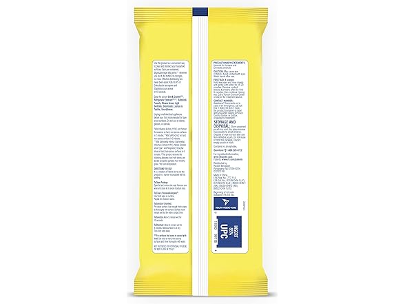 Lysol Disinfectant Handi-Pack Wipes, Disinfecting Antibacterial Cleaning Wipes