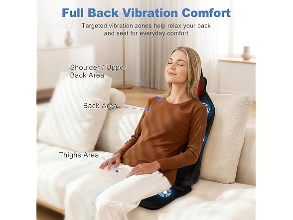 Massage Seat Cushion with Heat
