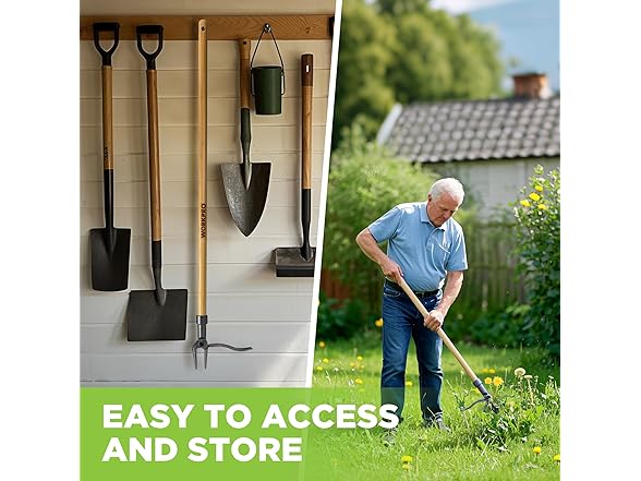 WORKPRO Weed Puller Tool Pick Color