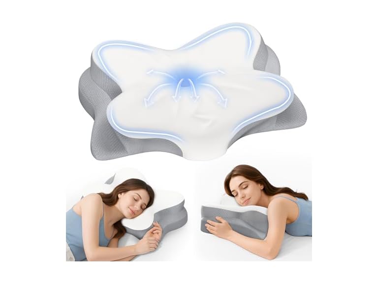 Ergonomic Memory Foam Pillow