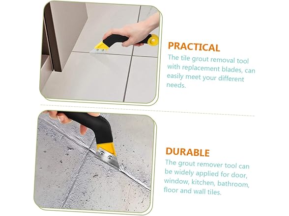 Artibetter AAP-Tool-305 (2 Pack) Grout Removal Tool