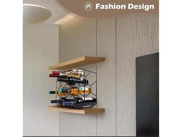 Stainless Steel Countertop Wine Bottle Holder