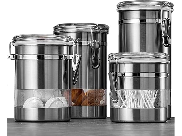 Airtight Food Storage Canister Set