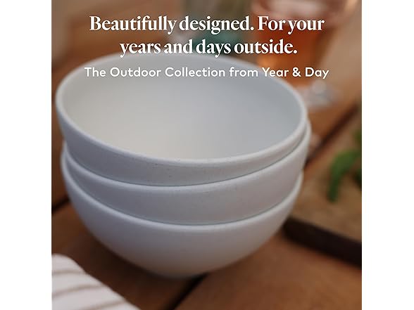 Set of 4 Unbreakable Lightweight Small Bowls