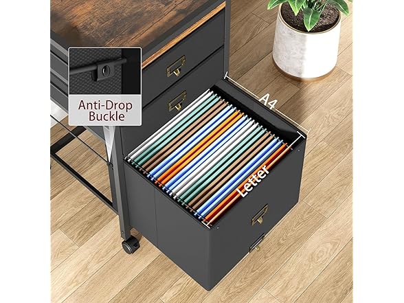 CuisinAid File Cabinet with 4 Drawer