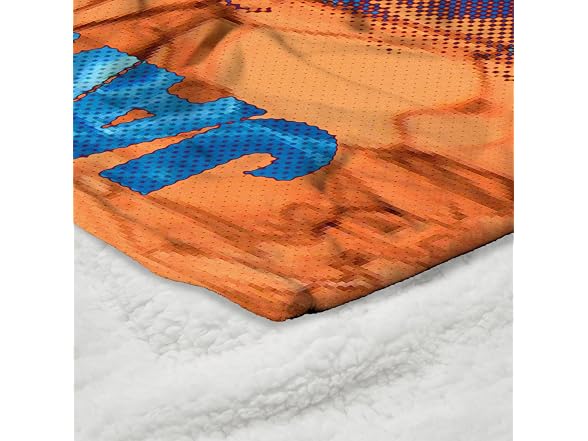 Northwest Jaws Neon  Sherpa Throw Blanket 50"x60"