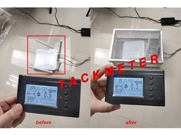 TACKMETER TACKMETER Large WiFi Router Cover RF