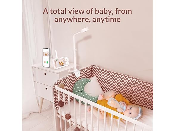 Baby Monitor with Camera and Audio