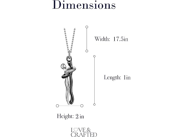 Love & Crafted Necklace Lovers Embrace