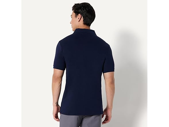 Men's Slim Fit Interlock Polo Shirt