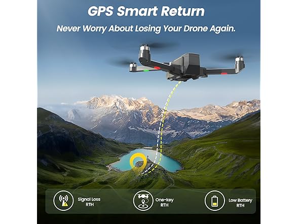 WF30 GPS Follow Me Drone for Beginners