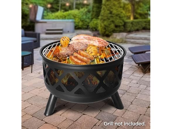 Red Mountain Valley 30'' Outdoor Wood Burning Fire Pit