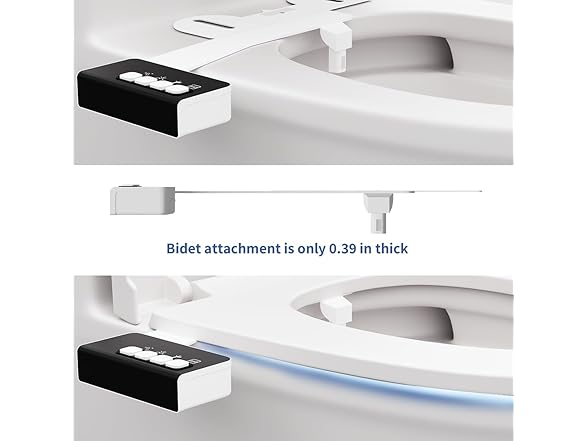 KZJMEDICAL Black Bidet Attachment