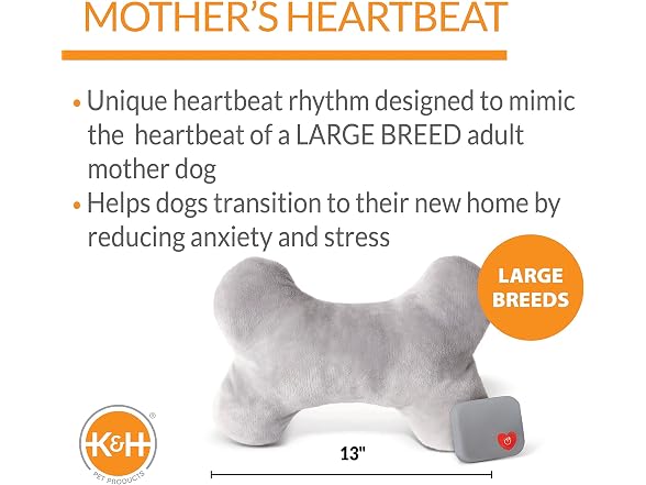 K&H Pet Products Mother's Heartbeat Calming