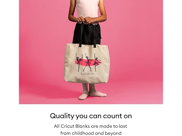 Cricut Tote Bag Blank (2 ct), Large