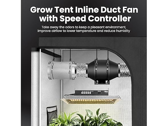 iPower Vent System 4in 200CFM