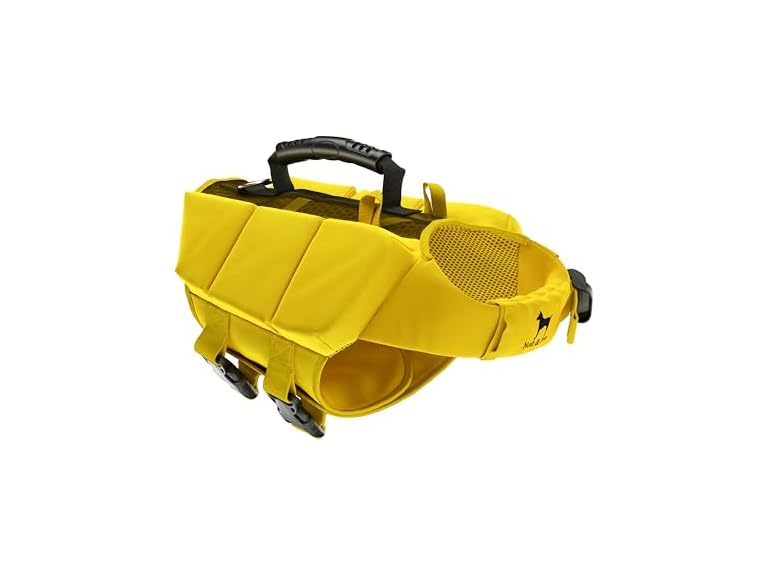 NOAH & PAW LJ3-YE-XS XS Noah & Paw Dog Life Jacket,