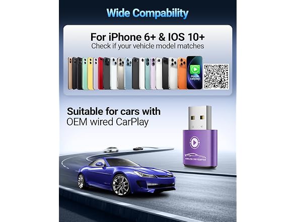 vnilrgle CarPlay Adapter for iPhone