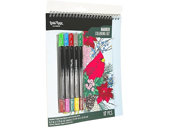 Brea Reese: Marker Coloring Kit - Cardinal