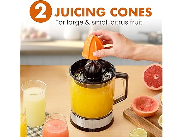 Elite Gourmet 40-Watt Electric Citrus Juicer