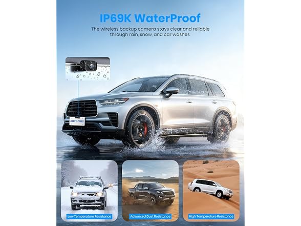 AUTO-VOX 1080P Wireless Backup Camera