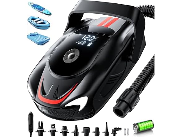 HAIUEYE Electric Paddle Board Pump