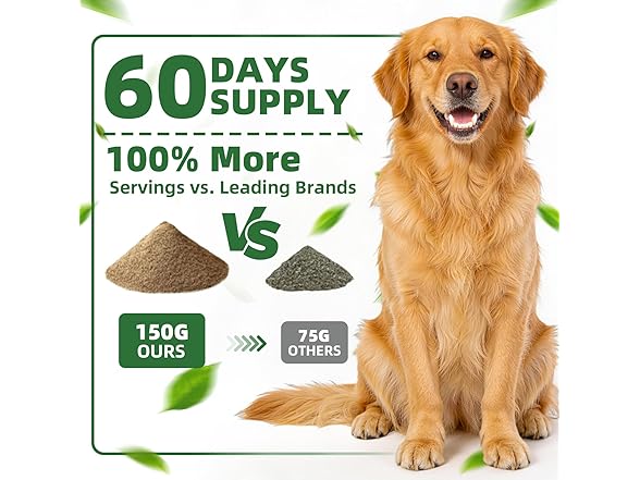 YacBass 2Pk Dog Dental Powder