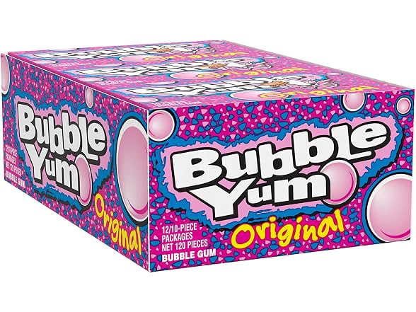 Bubble Yum Original Flavor Chewy