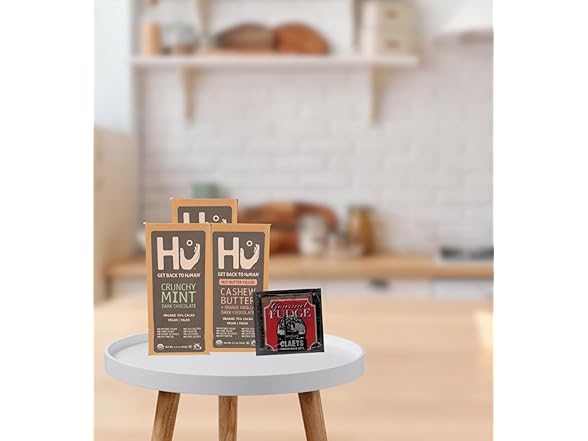 4 Item Set- Hu Chocolate Mint & Orange & Claeys Fudge