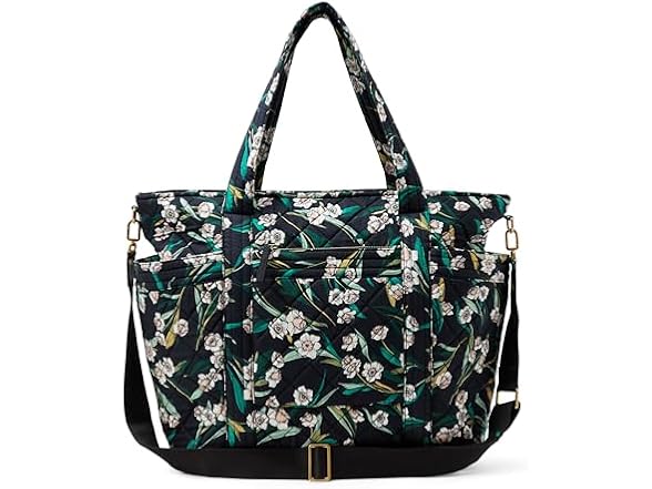 Amazon Essentials Women (OS) Bag Black Floral