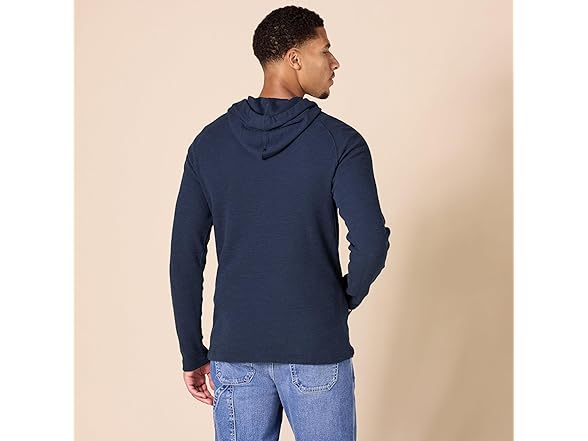 AE Mens Pullover Hoodie LS Slub Thermal