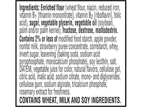 Special K Strawberry Pastry Crisps, 5.28