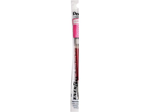 Pentel EnerGel Roller Ball Pen Refill, 0.7mm, Pink Ink