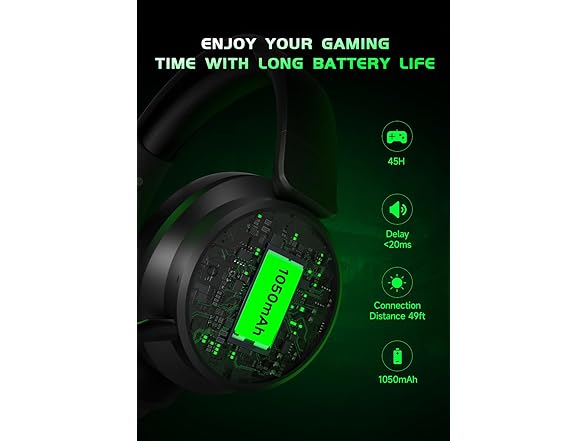 RYR Wireless Gaming Headset | 5.3 BT