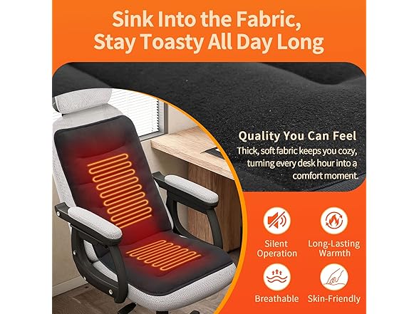 SoliSnug Heated Seat Cushion