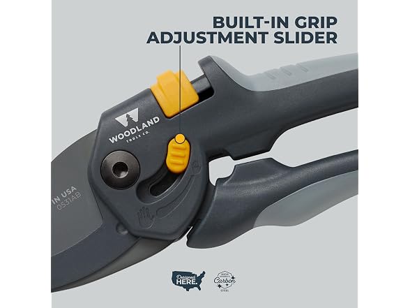 Woodland Tools Co. Heavy Duty Anvil Pruning Shears – 5/8"
