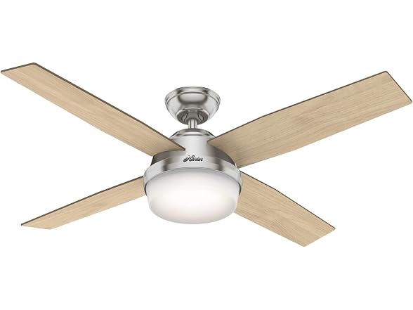 Hunter Fan 52 inch Contemporary Indoor Brushed Nickel