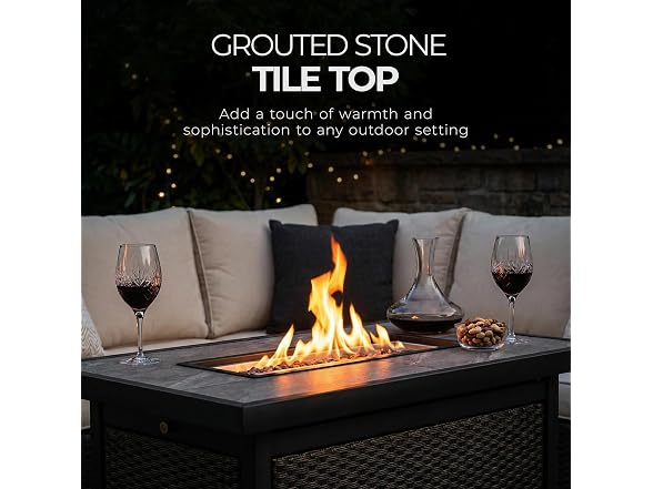Four Seasons Courtyard Wilmette Aluminum Firepit