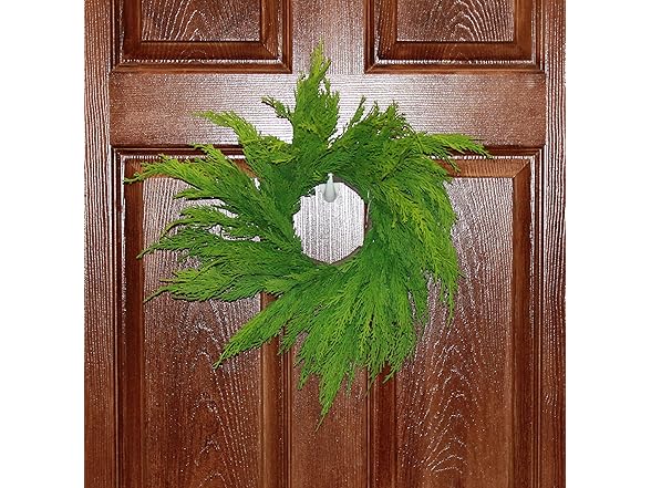 Worth Imports 19" Artificial Christmas Cypress Centerpiece Wreath - Gallery 4