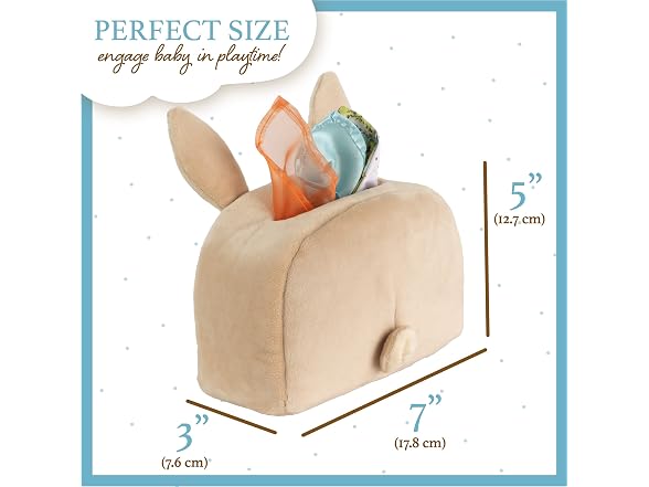 Kids Preferred Peter Rabbit Tissue Box Sensor Toy