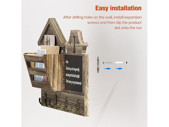 clberni Key Holder Wall Mount,Key Hooks