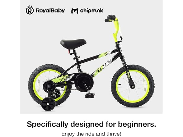 Chipmunk Kids Bike Toddlers 14In Beginners