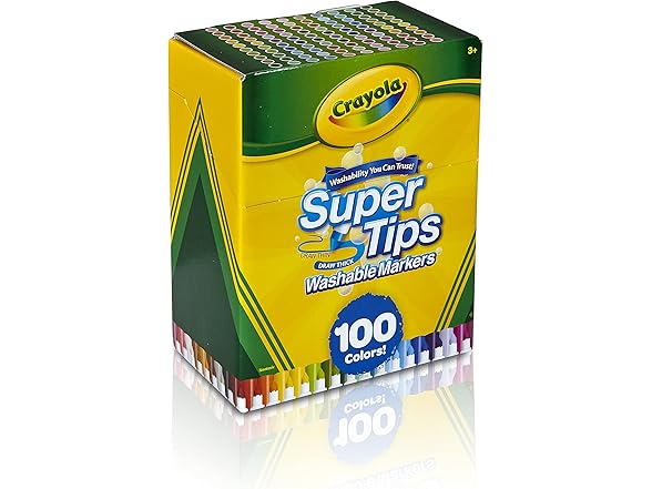 Crayola Super Tips Marker Set (100ct)