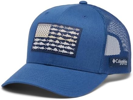 Columbia Unisex PFG Fish Flag Mesh Cap