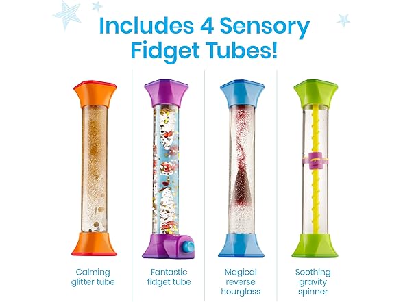 hand2mind Sensory Fidget Tubes