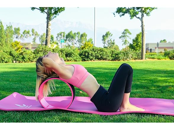 Thick Non-Slip Yoga Mat w/ Carry Strap
