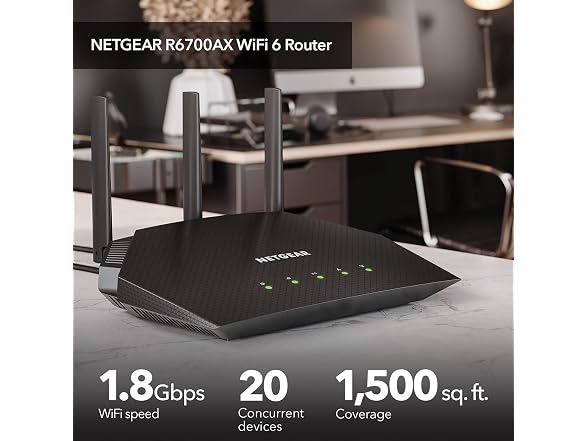 Netgear 4-Stream Wifi 6 Router