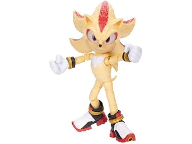 $18.95 Sonic The Hedgehog 5" Super ShadowAction Figure dealfomo