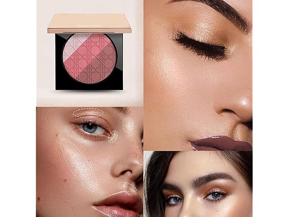 GA-DE Glow FX Natural Face Palette 0.42 oz