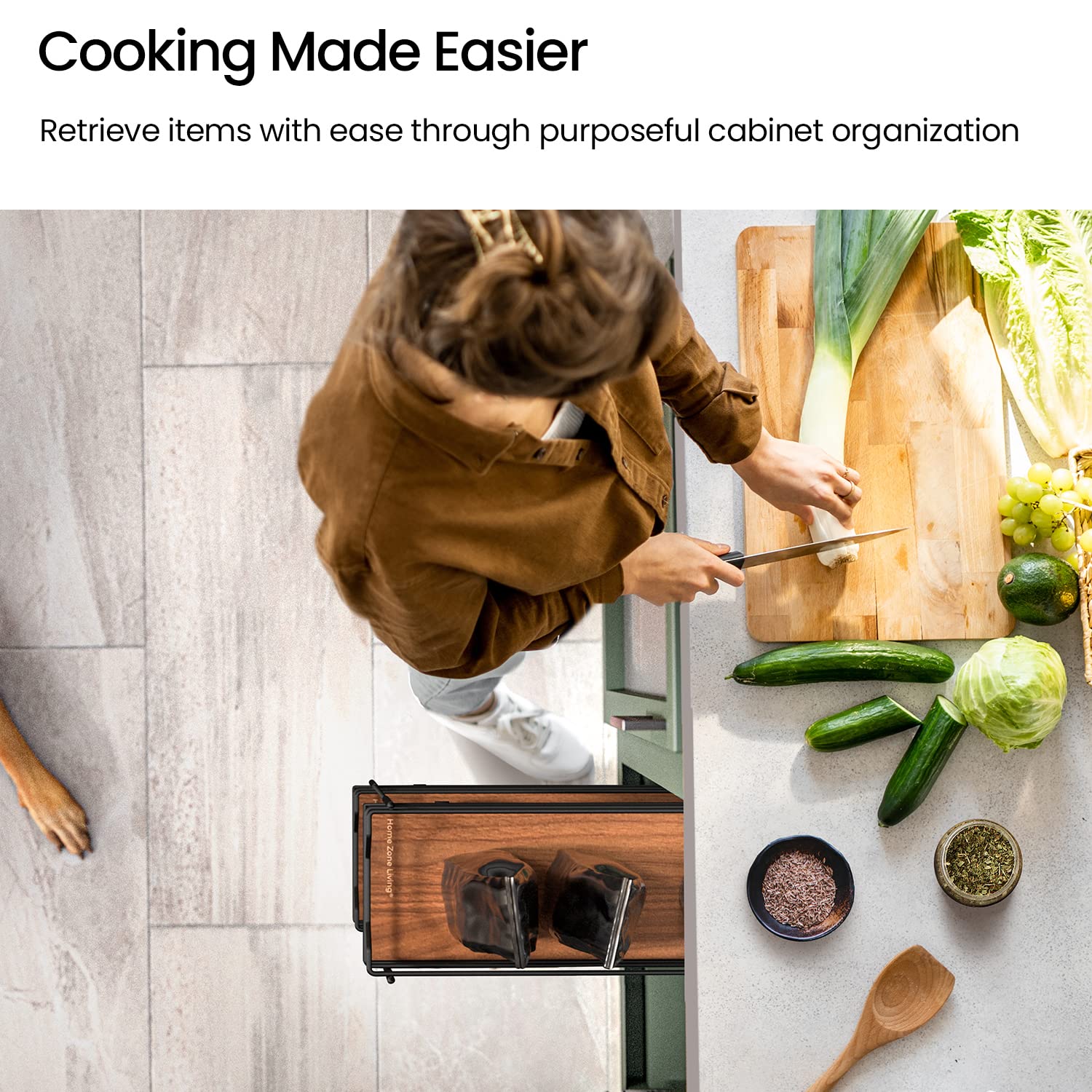 2-Tier Pull Out Cabinet Organizer - Gallery 26